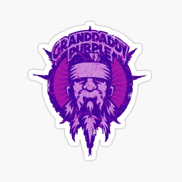 Grandaddy purple Sticker
