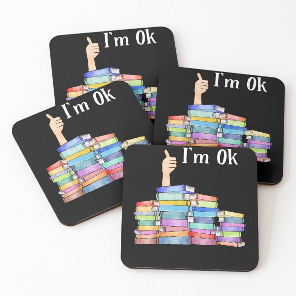Item preview, Reading Book Lovers I'm Ok designed and sold by Maria Grubbs.