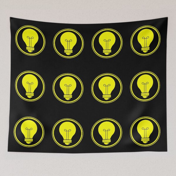 Item preview, Ideas - Bombilla - Amarillo designed and sold by JourneyCreative.