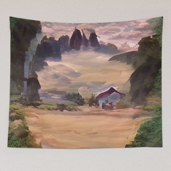 Item preview, Frida Landscape designed and sold by -Pen-sive.