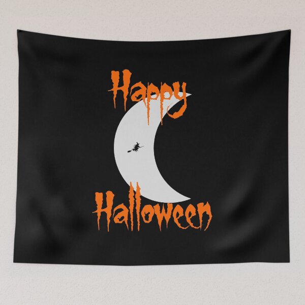 Item preview, Halloween Moon Witch designed and sold by HalloweenThings.