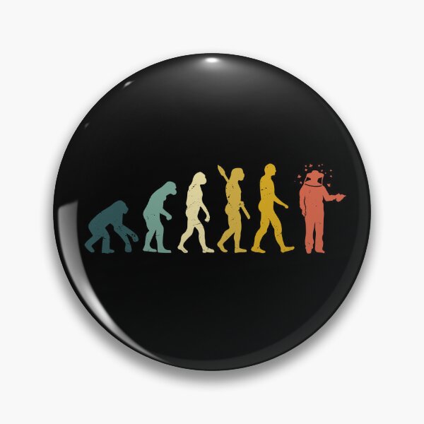 Item preview, Beekeeper Bee Lover Funny Evolution of Man designed and sold by rafaeltto.
