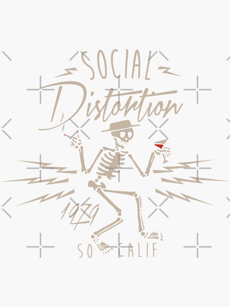 "Electric Skelly" Sticker for Sale by stangemaples9 Redbubble