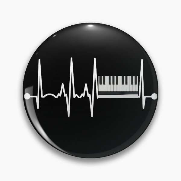 Artikelvorschau, Tastatur-Klavier-Herzschlag entworfen und verkauft von pixelone.