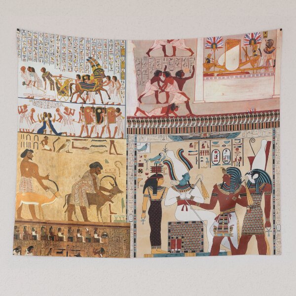 Item preview, Ancient Egypt Reliefs In Tomb designed and sold by ArtOfStars.