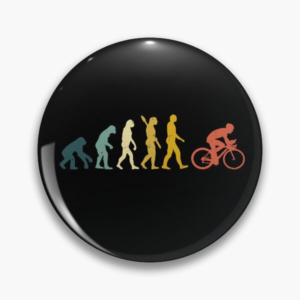 Item preview, Biking Biker Cyclist Funny Evolution of Man designed and sold by rafaeltto.