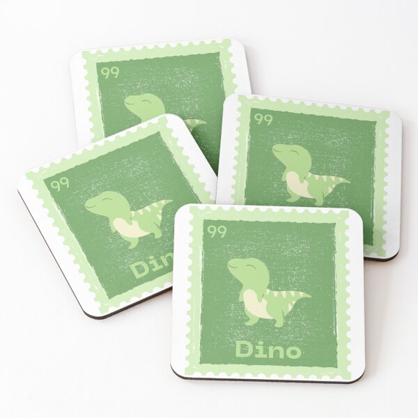 Item preview, Dino Seventeen Stamp designed and sold by Strawberryne.