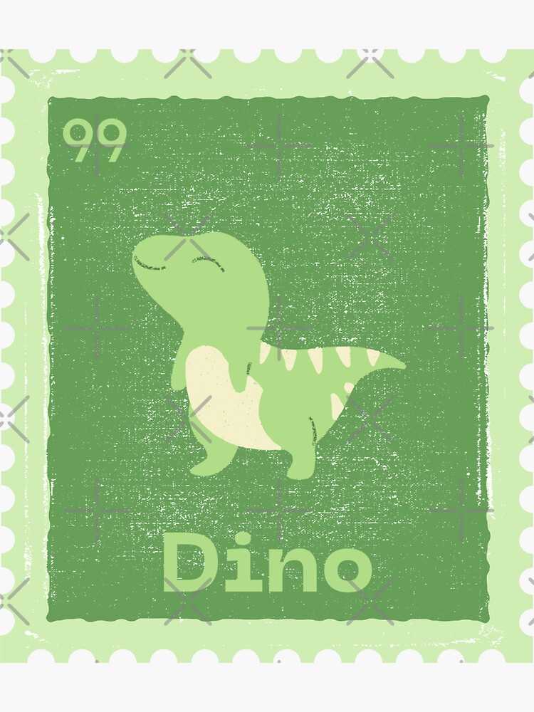 Dino Seventeen Stamp