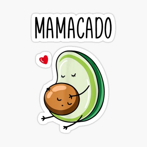 Bimbo a bordo / avocado Sticker for Sale by FourNuns