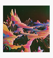 Data bending Photographic Print