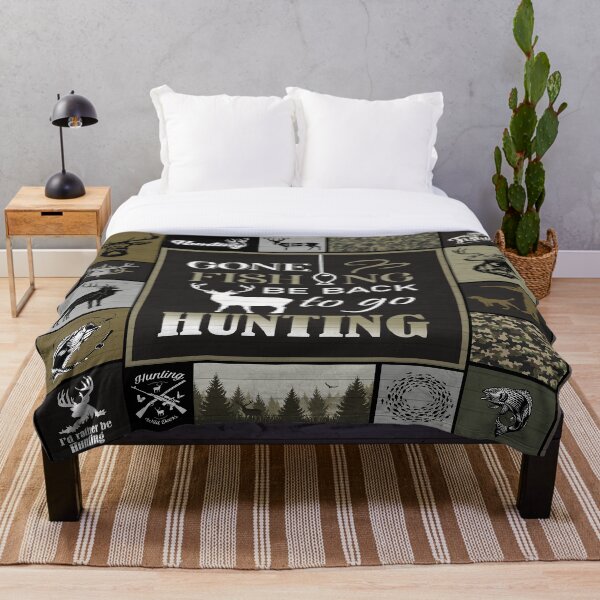 Item preview, Gone Fishing Be Back To Go Hunting designed and sold by GunillaBlau.