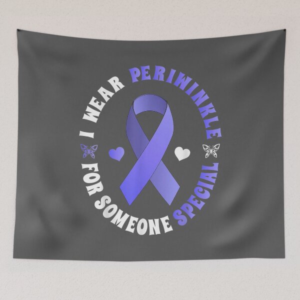 Item preview, I Wear Periwinkle For Someone Special Cancer Ribbon designed and sold by tydaceni.