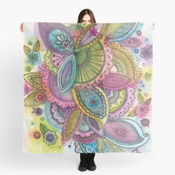 Fairground Paisley Scarf