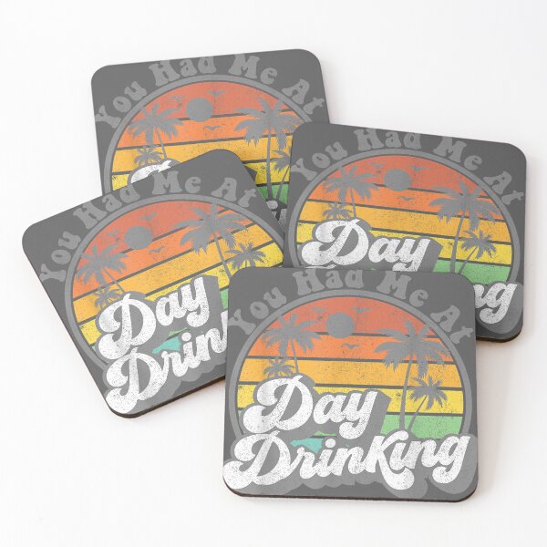 Item preview, You Had Me At Day Drinking Retro Beach Summer designed and sold by tydaceni.