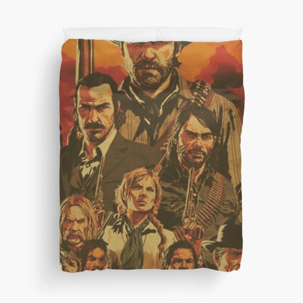 red dead redemption duvet cover