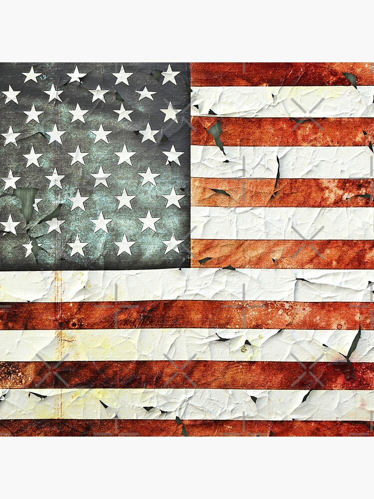 Painted Stars And Stripes by morningdance