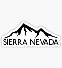 SIERRA NEVADA MOUNTAINS CALIFORNIA SKIING HIKING CLIMBING BACKPACKING LAPTOP CAMPER Sticker