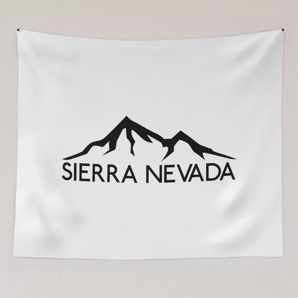 Item preview, SIERRA NEVADA MOUNTAINS CALIFORNIA SKIING HIKING CLIMBING BACKPACKING LAPTOP CAMPER designed and sold by DESTINATIONS DECAL.