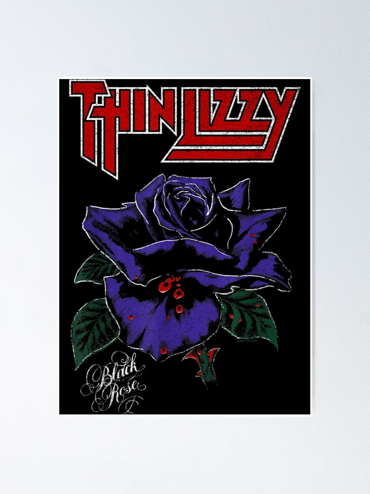 Thin Lizzy Black Rose Color Classic | Poster