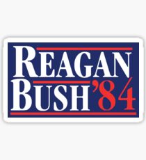 Reagan Bush 84 Sticker