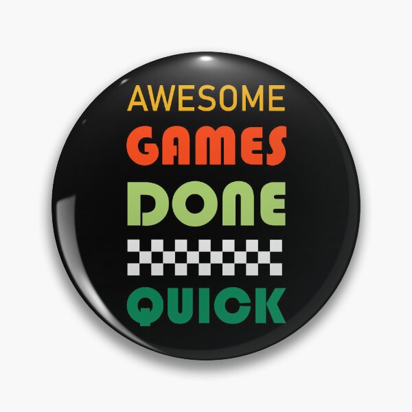 Item preview, Awesome Games done quick designed and sold by FlowerGardenr.