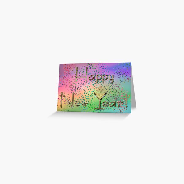 Item preview, Happy New Year designed and sold by Celeste Mookherjee.
