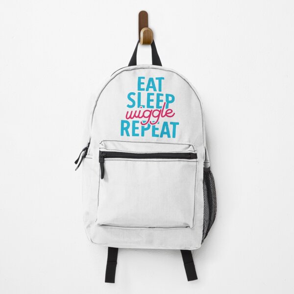 Item preview, Copy of Eat Sleep Wiggle Fun Repeat | Funny designed and sold by DrawingBoard.
