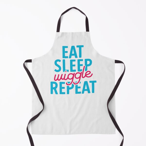 Item preview, Copy of Eat Sleep Wiggle Fun Repeat | Funny designed and sold by DrawingBoard.