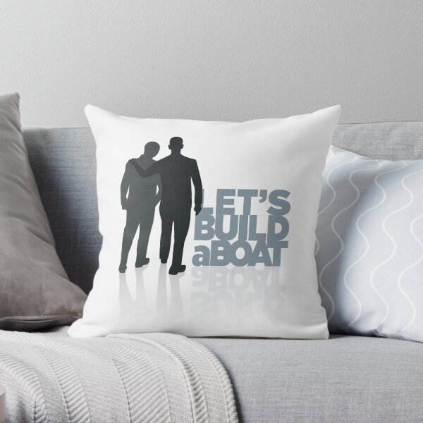 I'm here Throw Pillow
