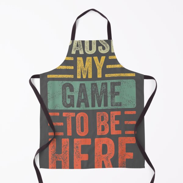 Item preview, I Paused My Game To Be Here, Retro Vintage Video Gamer designed and sold by tydaceni.