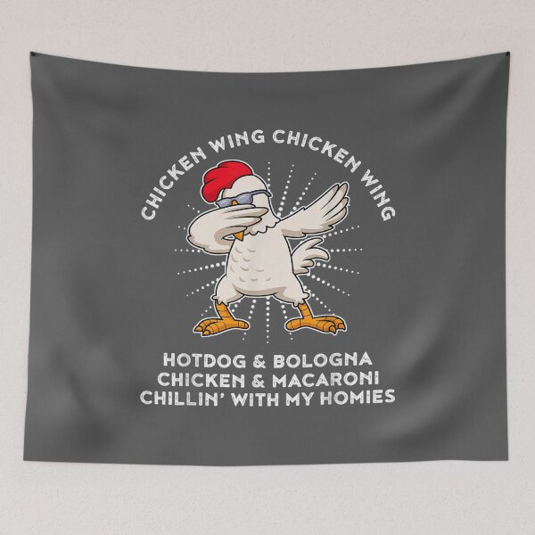 Item preview, Chicken Wing Chicken Wing Song Lyric Hot Dog Bologna designed and sold by tydaceni.