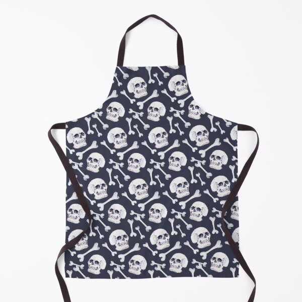 Item preview, Gothic Skull Cross On Black Background Seamless Pattern designed and sold by ShawnDzign.