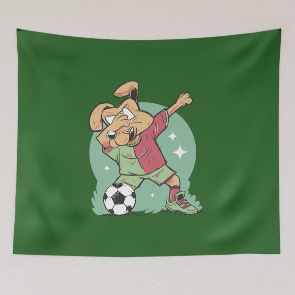 Item preview, Dabbing football dog designed and sold by DerSenat.