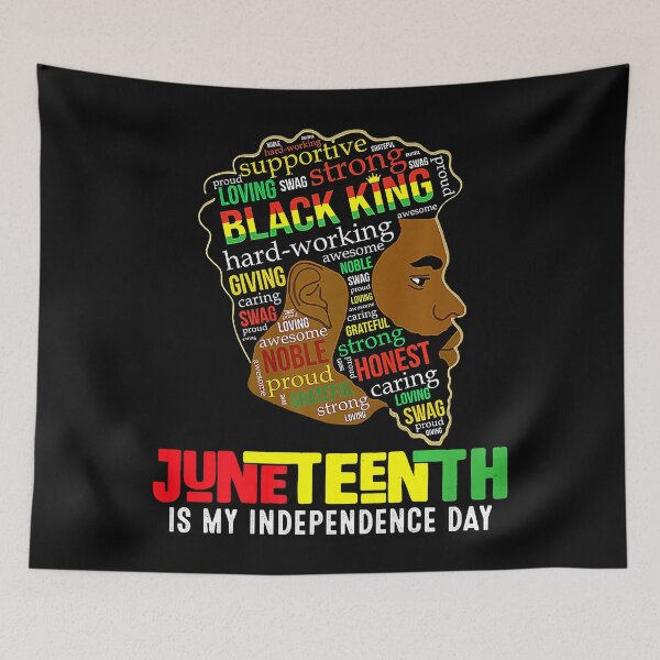 Item preview, Juneteenth Is My Independence Day Black King Fathers Day designed and sold by CarlaHerold.