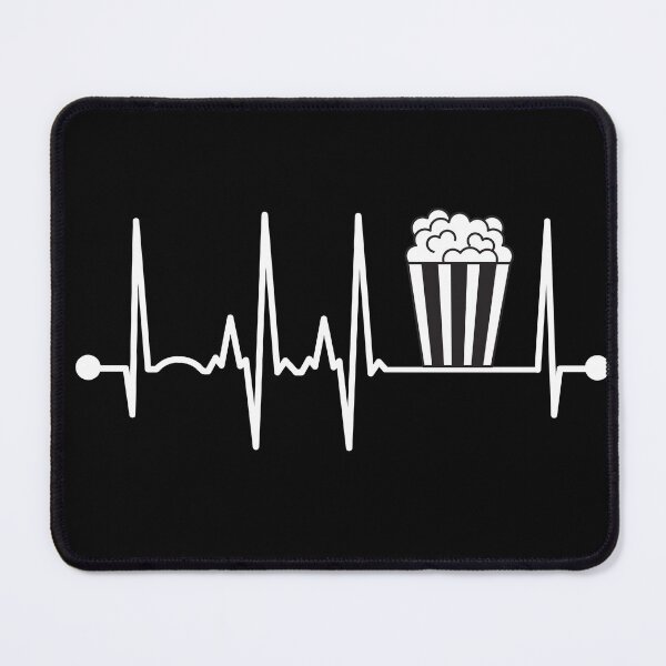 Item preview, Popcorn Heartbeat Movie Lover designed and sold by pixelone.