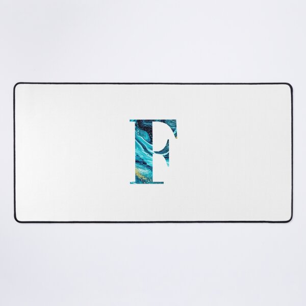 Item preview, The Letter F Marble Font designed and sold by smiledeer78.