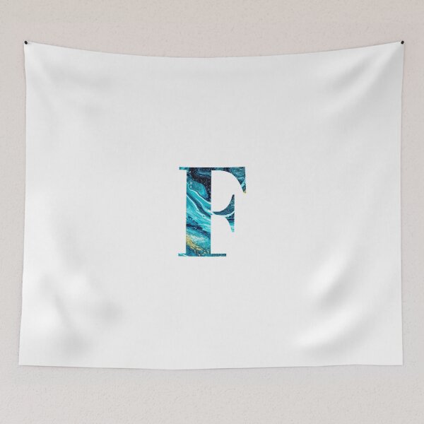 Item preview, The Letter F Marble Font designed and sold by smiledeer78.