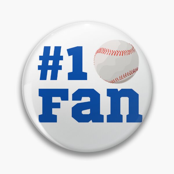 Item preview, #1 Baseball Fan - Blue designed and sold by FlyingBirds.