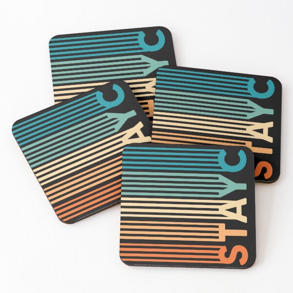 Item preview, STAYC Retro Verticle Stripes designed and sold by AliffStudio.
