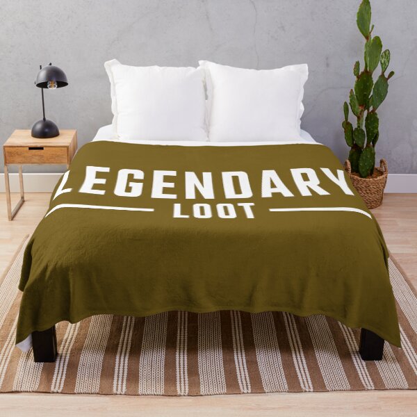 Item preview, Legendary Loot Gamer Dark Gold White Slogan designed and sold by JessicaAmber.