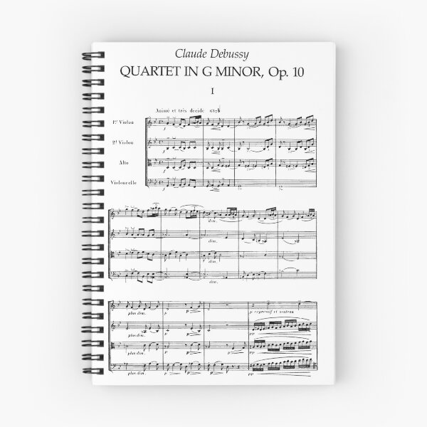 Item preview, Debussy String Quartet designed and sold by riotrainbows.