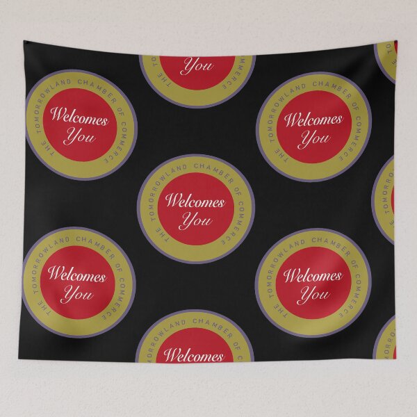 Item preview, Tomorrowland Welcome Sign T-Shirt  designed and sold by DanielleO96867.
