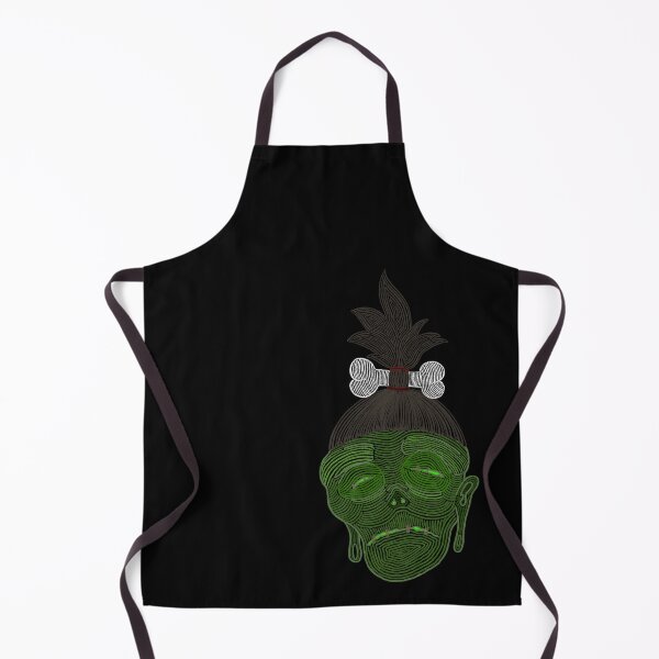 Item preview, Shrunken head line art designed and sold by Cailleachh.
