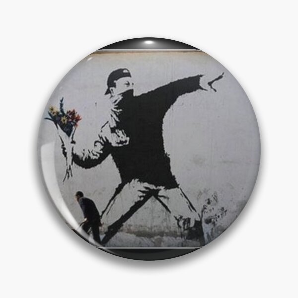 Artikelvorschau, Banksy Rage, Blumenwerfer – Jerusalem entworfen und verkauft von IMPHives.