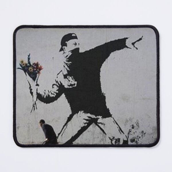Item preview, Banksy Rage, Flower Thrower – Jerusalem designed and sold by IMPHives.