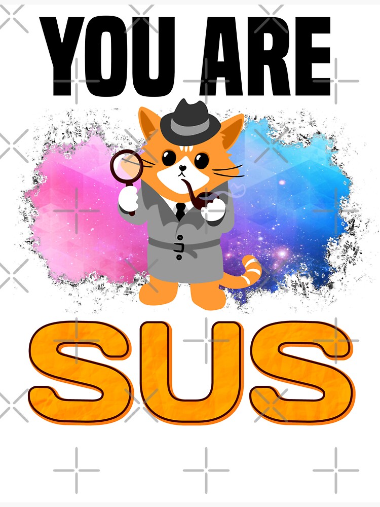 Youre Sus Emoji | Sticker