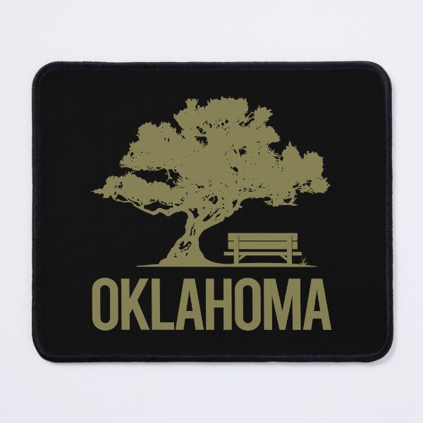 Item preview, Bench And Tree Oklahoma designed and sold by nguyentanshop.