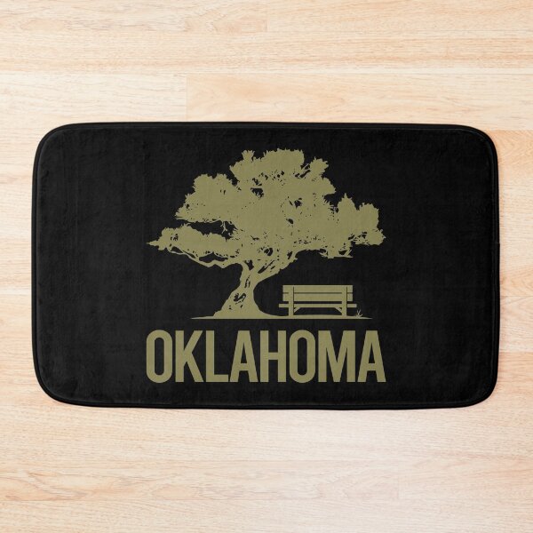 Item preview, Bench And Tree Oklahoma designed and sold by nguyentanshop.