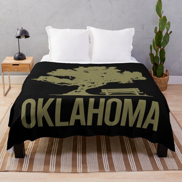 Item preview, Bench And Tree Oklahoma designed and sold by nguyentanshop.