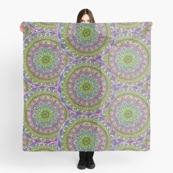 Floral Mandala Scarf